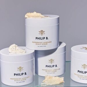 PHILIP B. PEPPERMINT AVOCADO SCALP SCRUB (NEW) Originally $88
